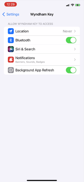 ***Permissions for Mobile Keys*** – OpenKey